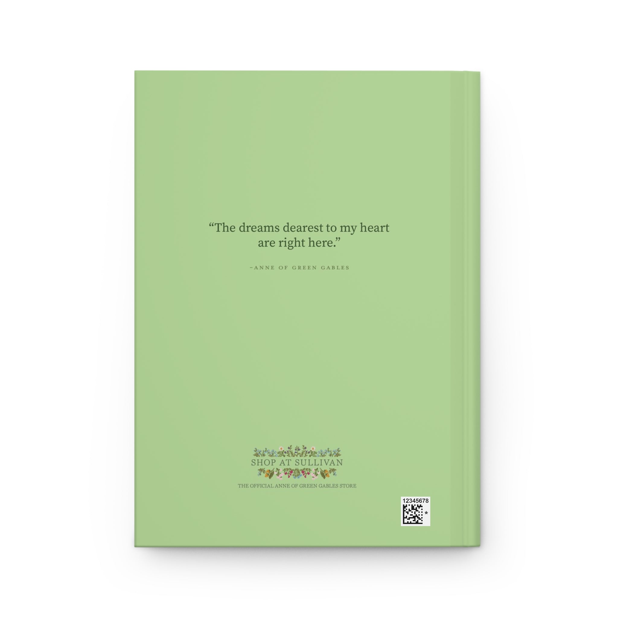 Green Gables Blooming Garden Hardcover Notebook