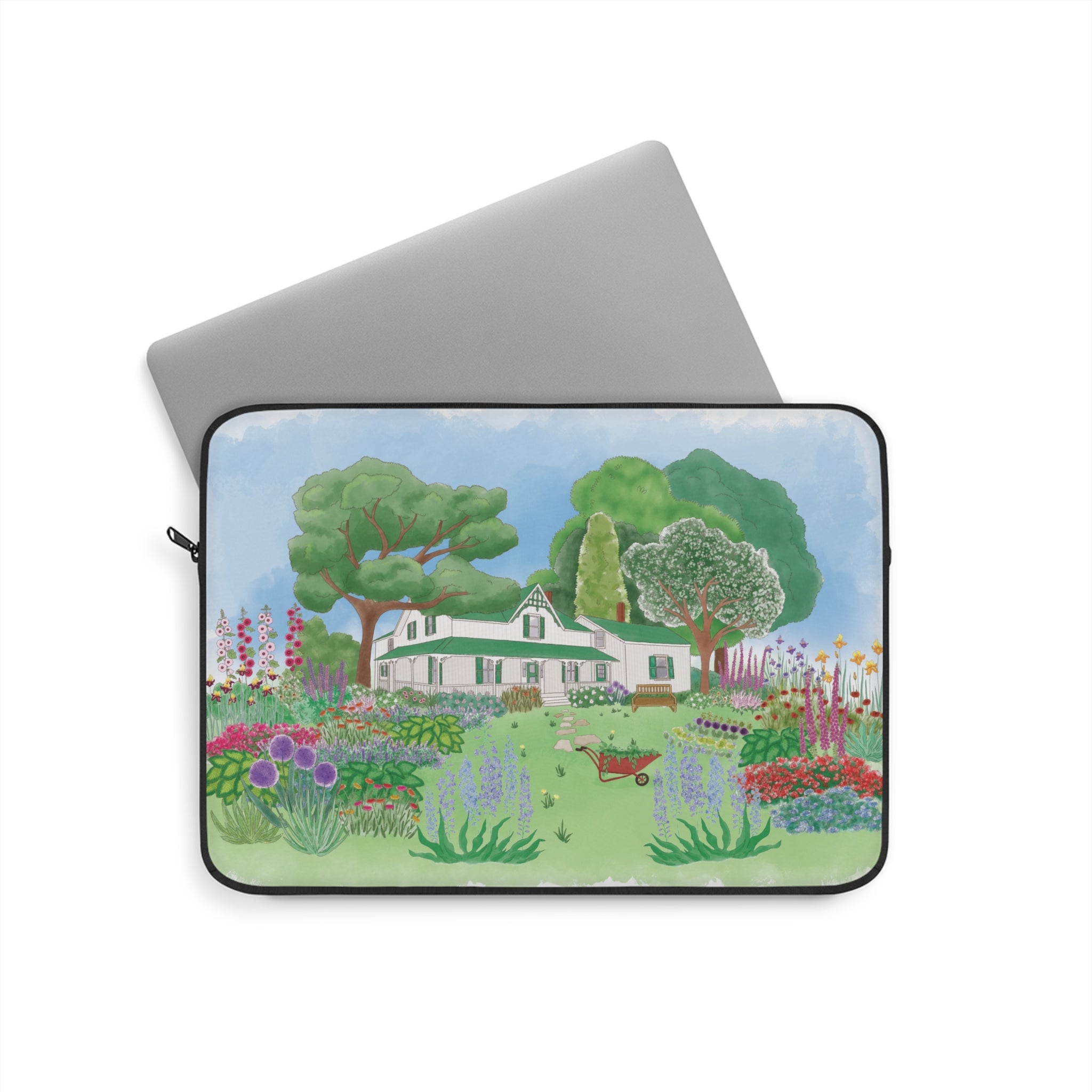 Green Gables Garden Laptop Sleeve