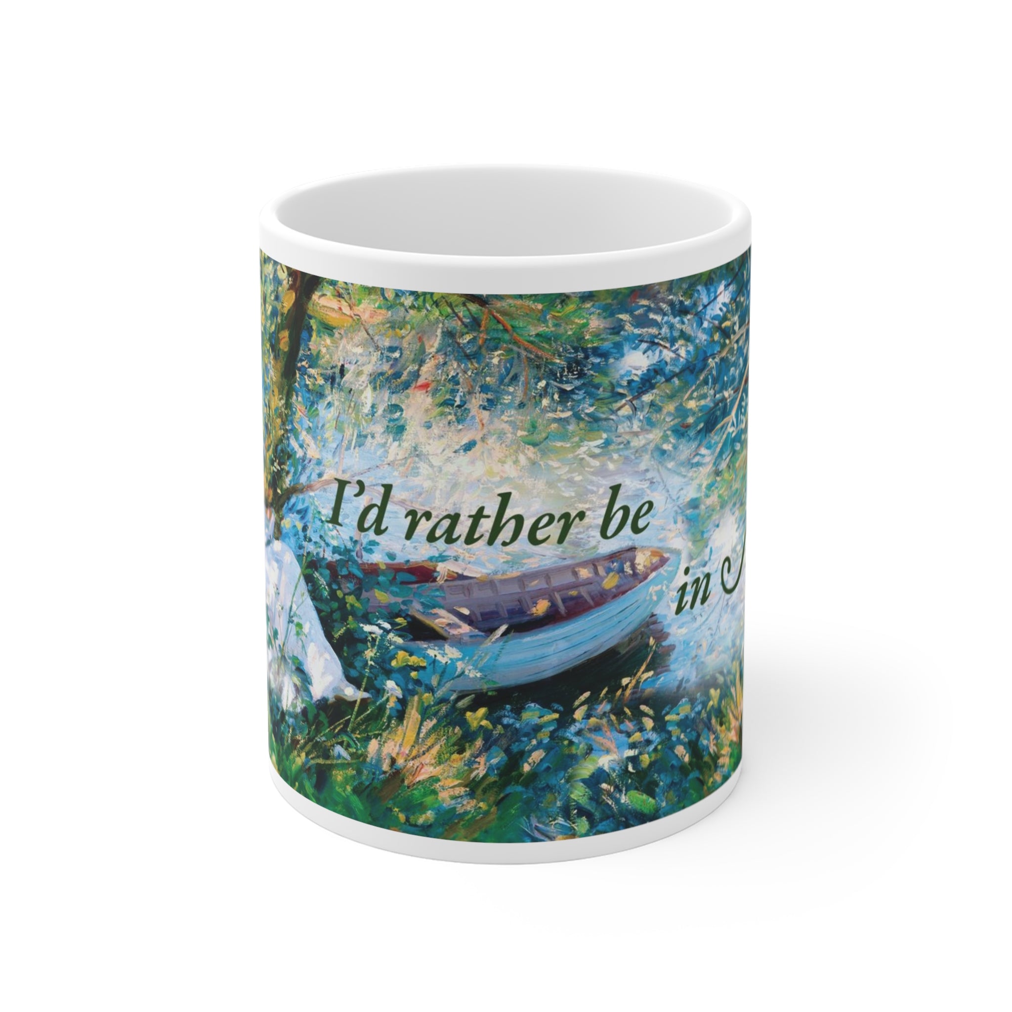 I'd Rather Be In Avonlea Lake Mug