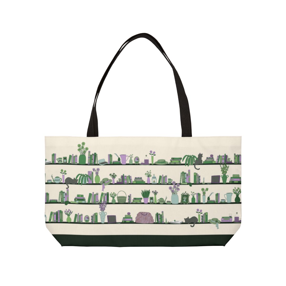 Anne of Green Gables Bookshelves Oversized Tote Bag