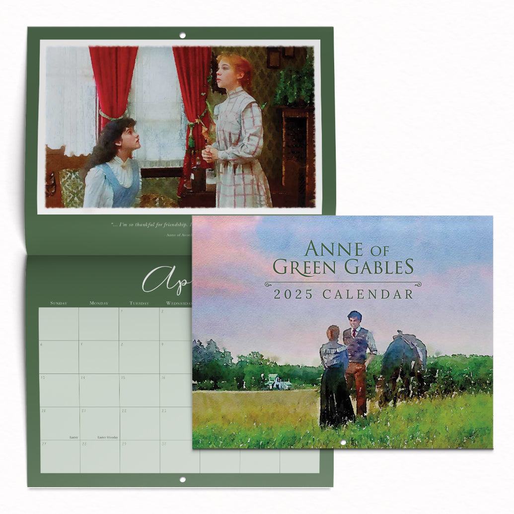 Anne of Green Gables 2025 Watercolor Wall Calendar