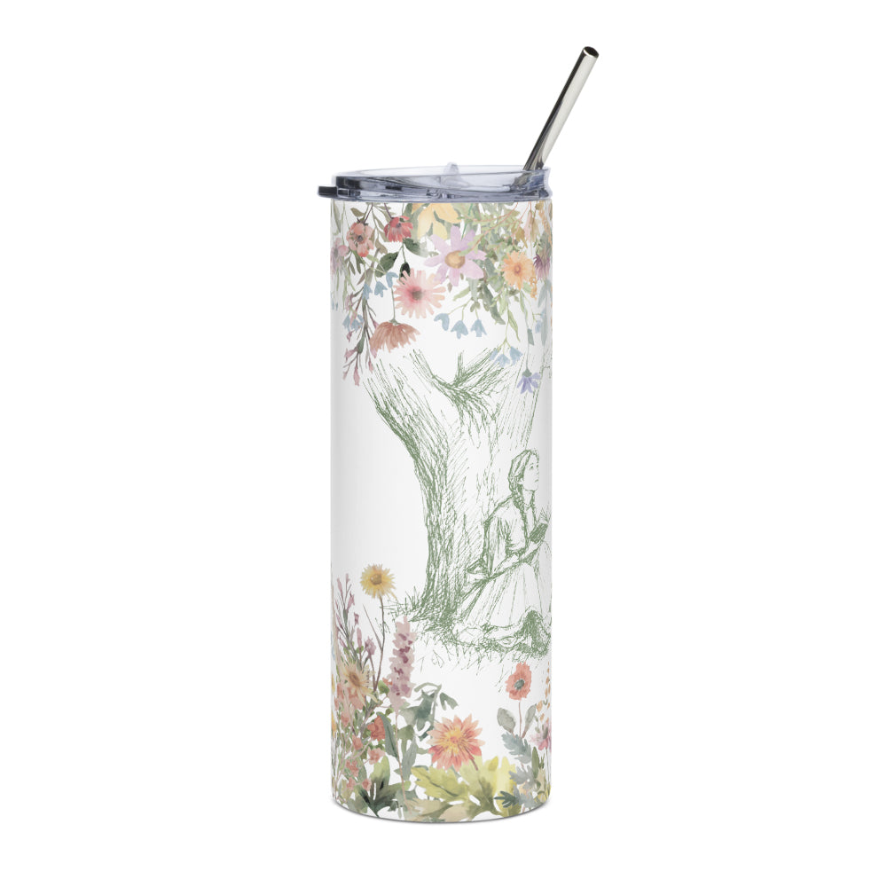 Anne of Green Gables Summer Quote Floral Tumbler