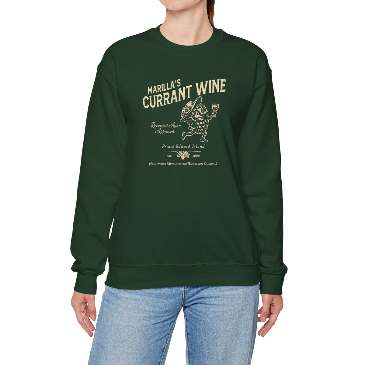 Marilla's Currant Wine Sweatshirt