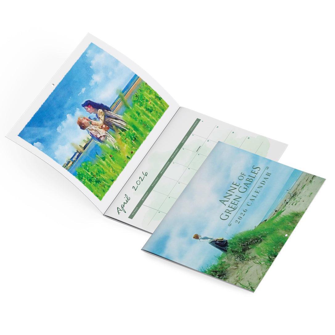 Anne of Green Gables 2026 Watercolor Wall Calendar