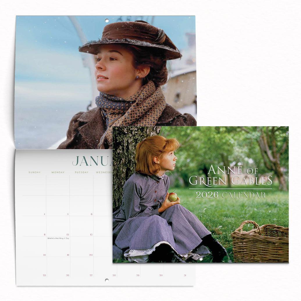 Anne of Green Gables 2026 Wall Calendar