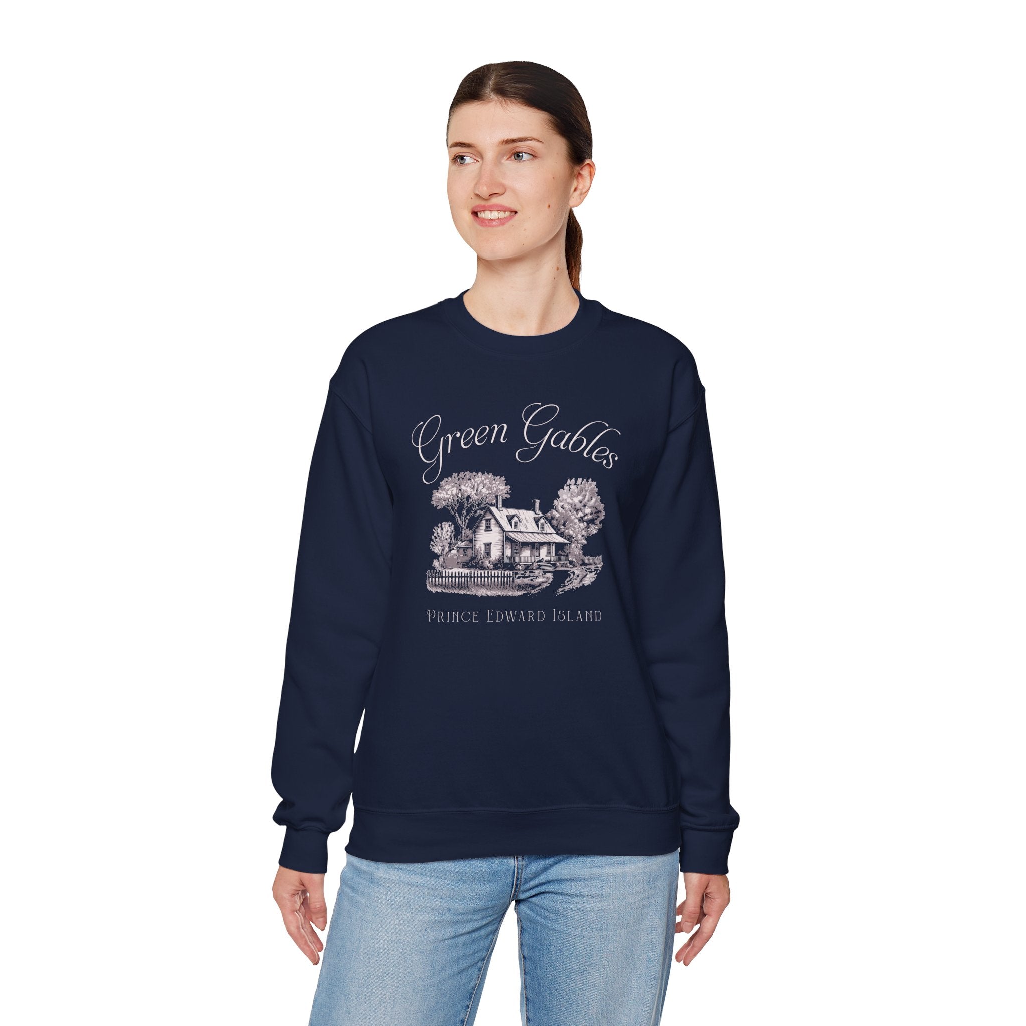 Vintage Green Gables Illustration Exclusive Sweatshirt