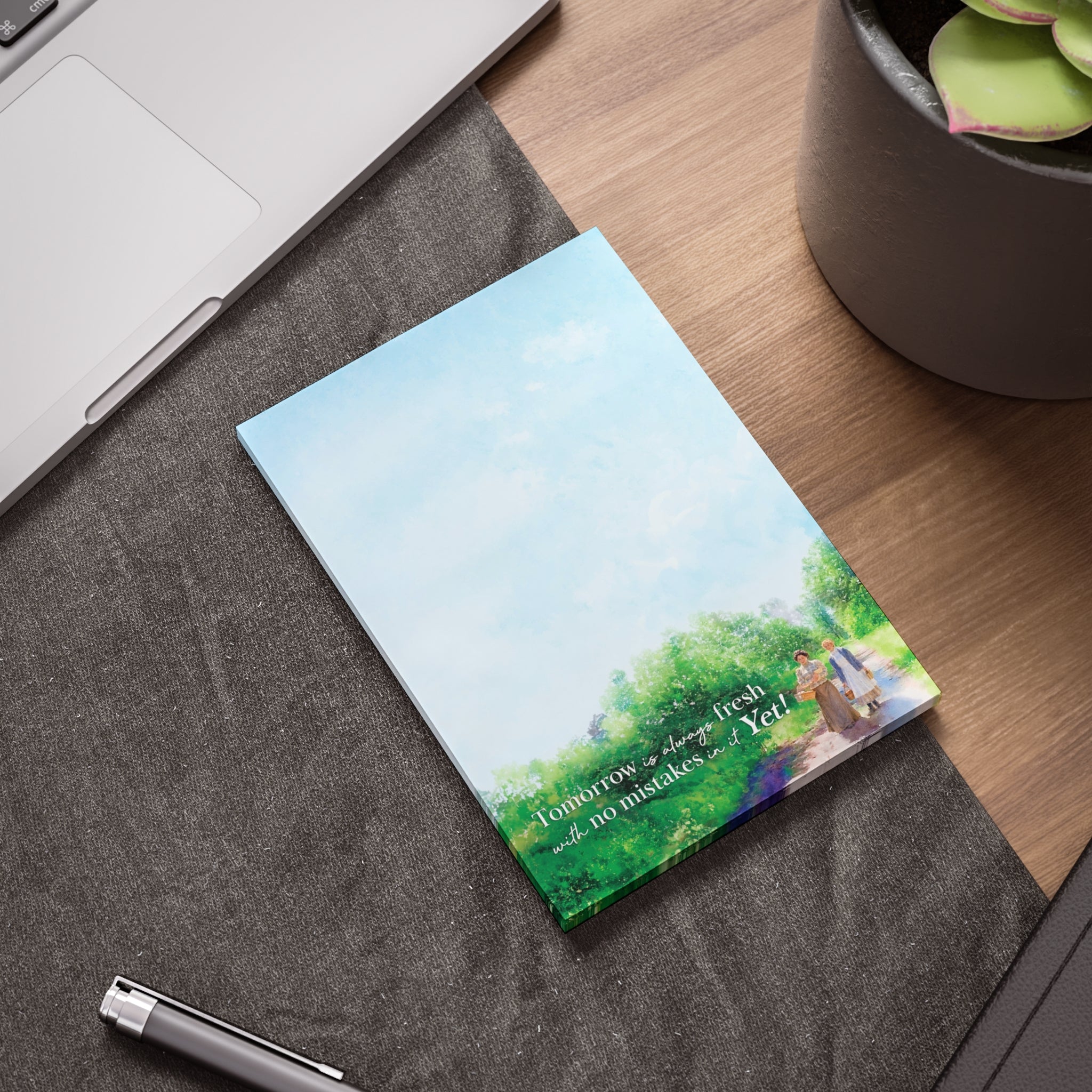 Tomorrow Is Always Fresh Watercolor Notepad