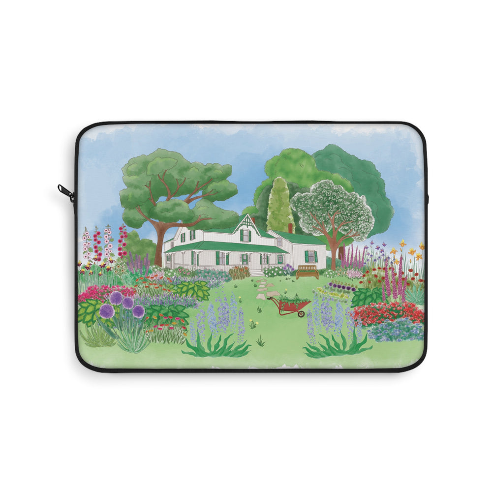 Green Gables Garden Laptop Sleeve