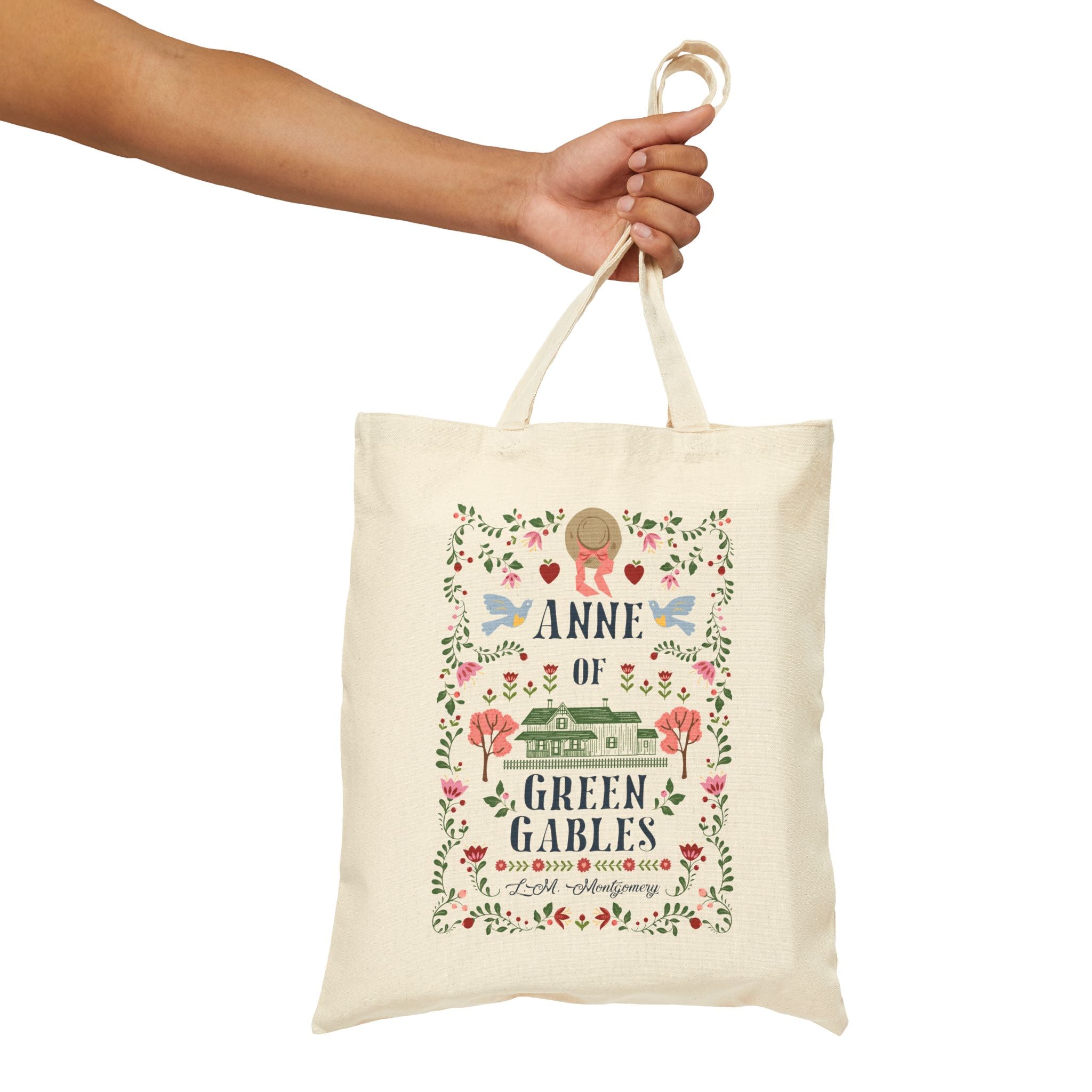 Anne of Green Gables Folk Art Tote Bag