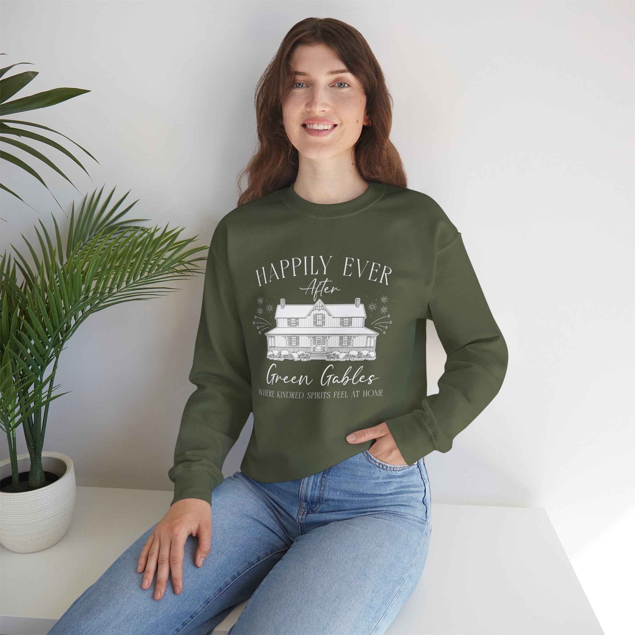 Happily Ever After Green Gables Sweatshirt