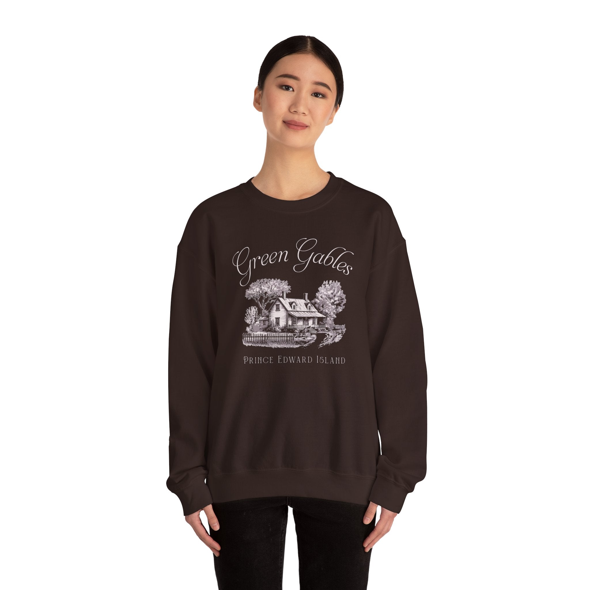 Vintage Green Gables Illustration Exclusive Sweatshirt