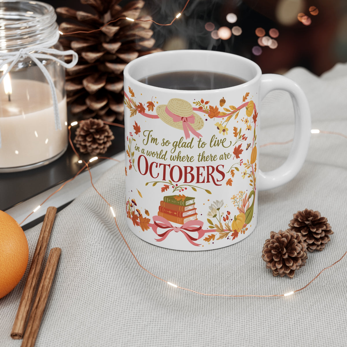 Anne of Green Gables Illustrated October Mug