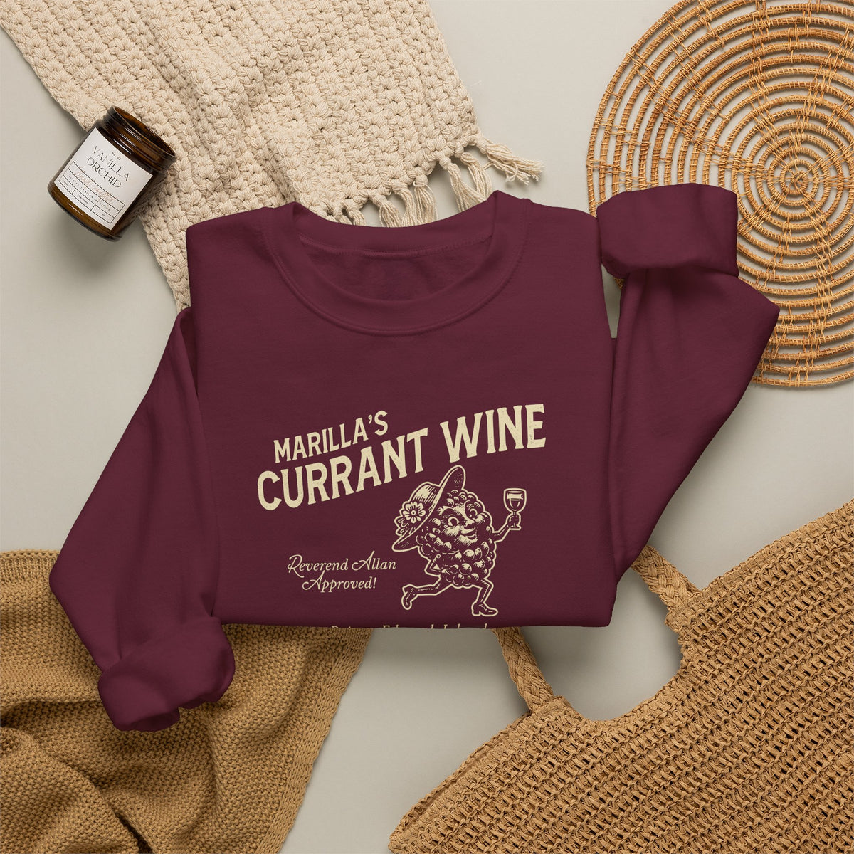Marilla's Currant Wine Sweatshirt