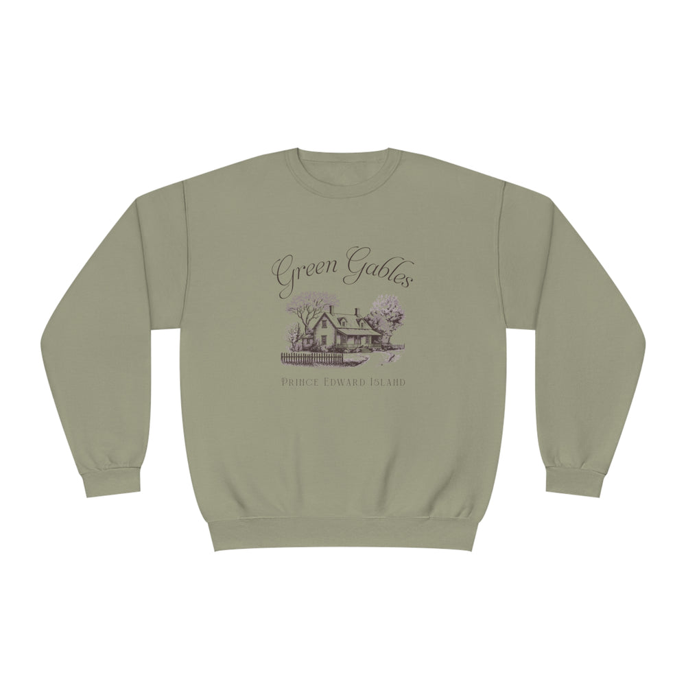 Vintage Green Gables Illustration Sweatshirt