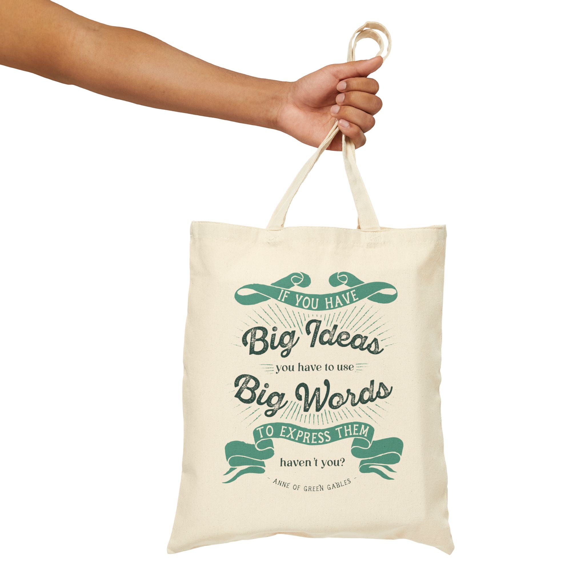 Big Ideas Big Words Tote Bag