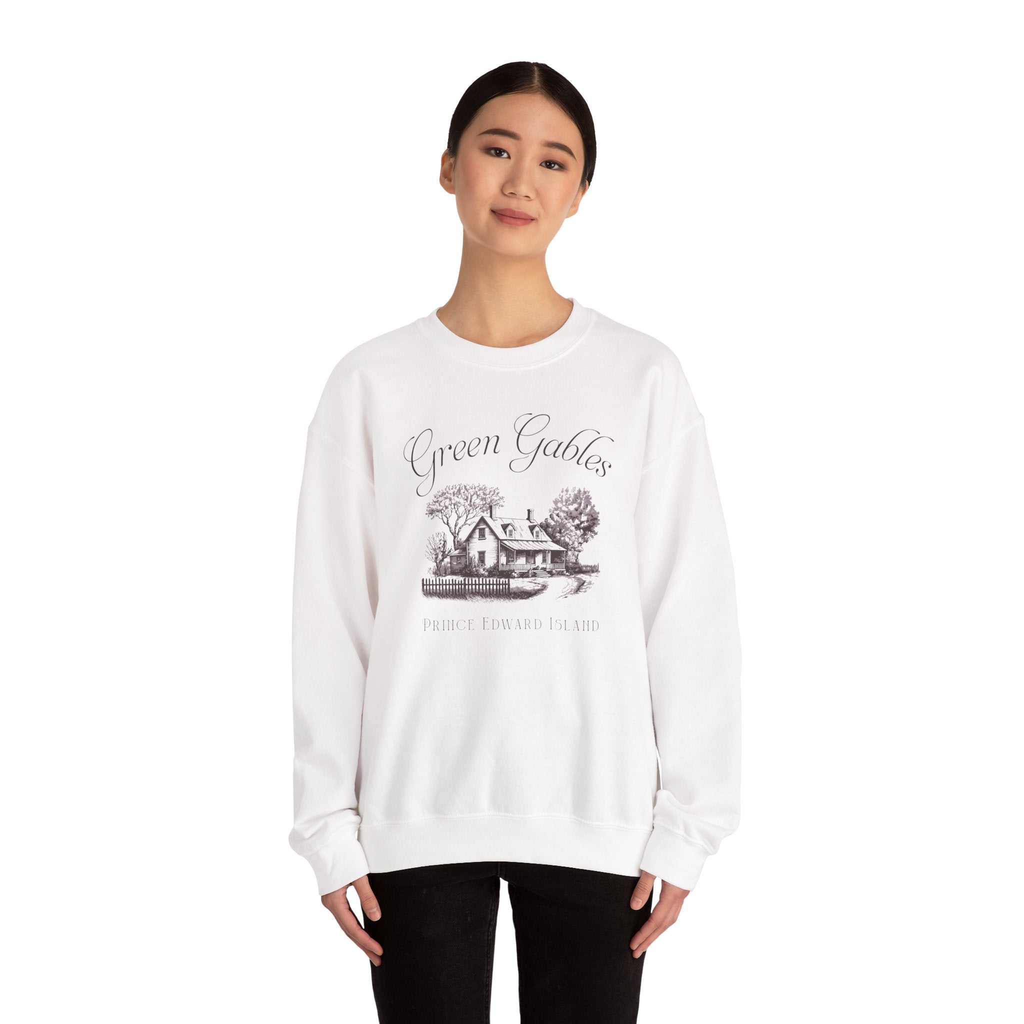 Vintage Green Gables Illustration Exclusive Sweatshirt