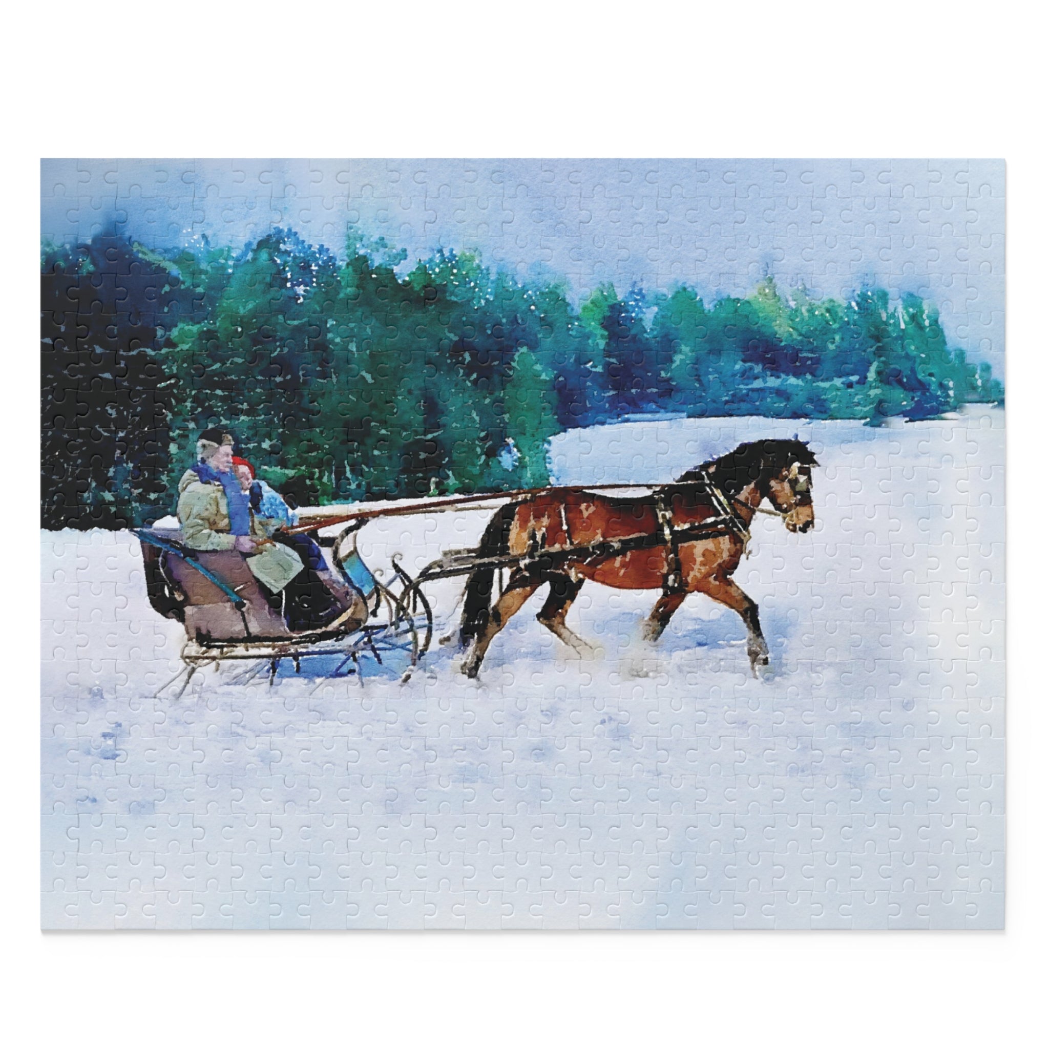 Anne of Green Gables "Morning Sleigh Ride" Puzzle