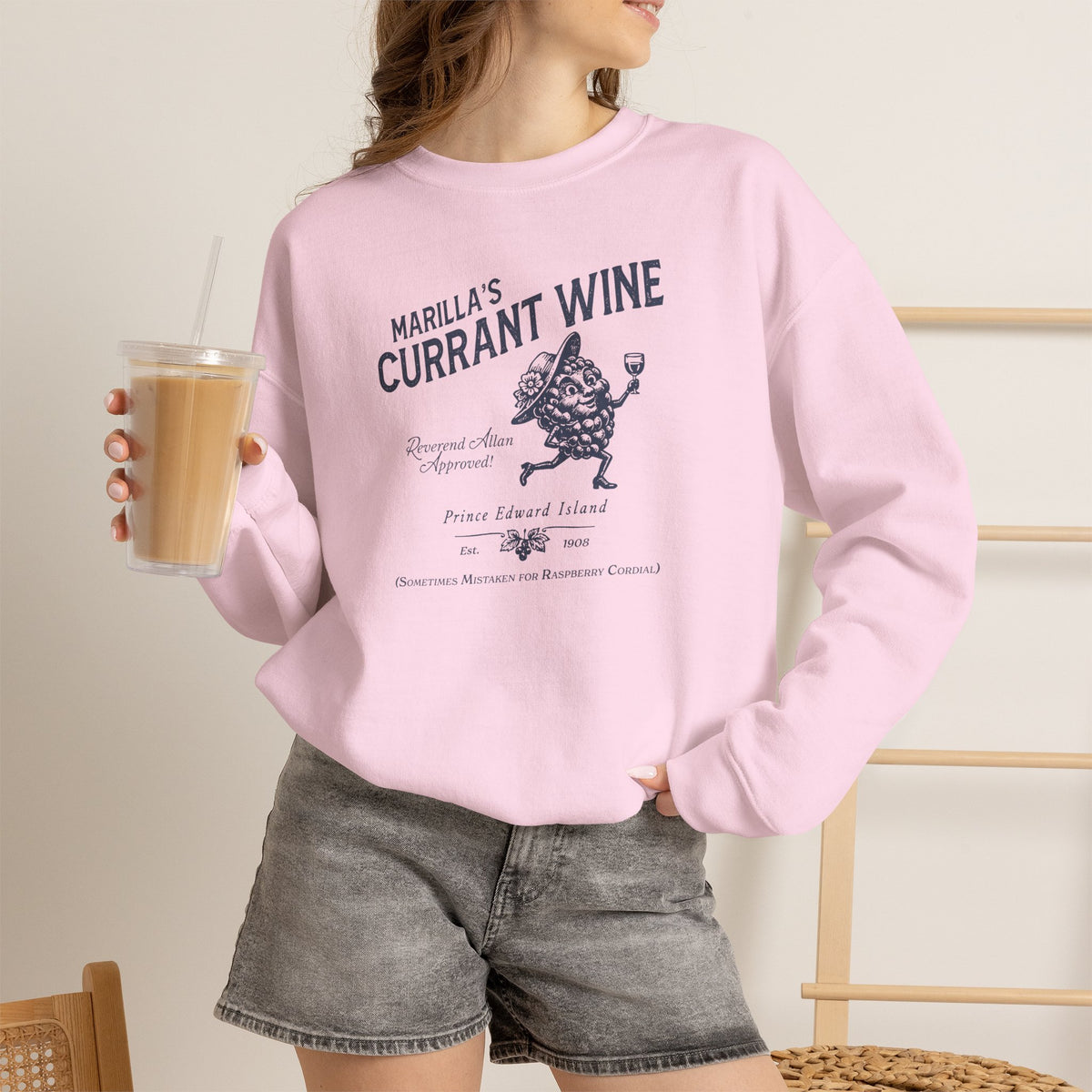 Marilla's Currant Wine Sweatshirt