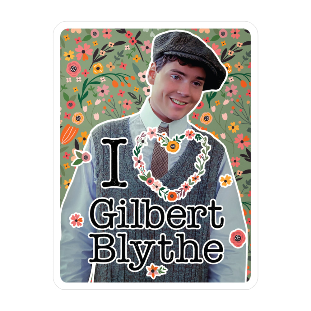 I ♥ Gilbert Blythe Vinyl Sticker