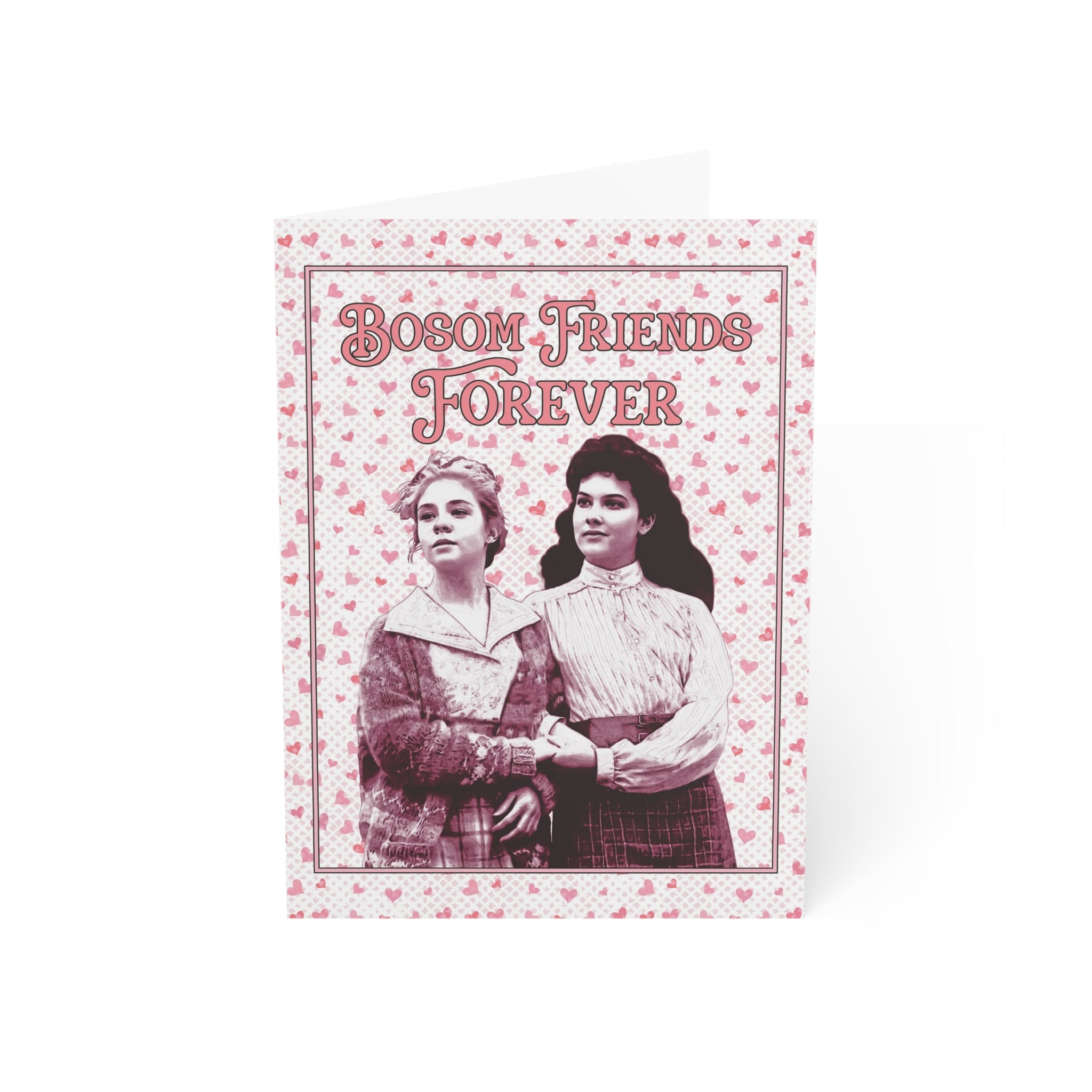Bosom Friends Forever Galentine's Card