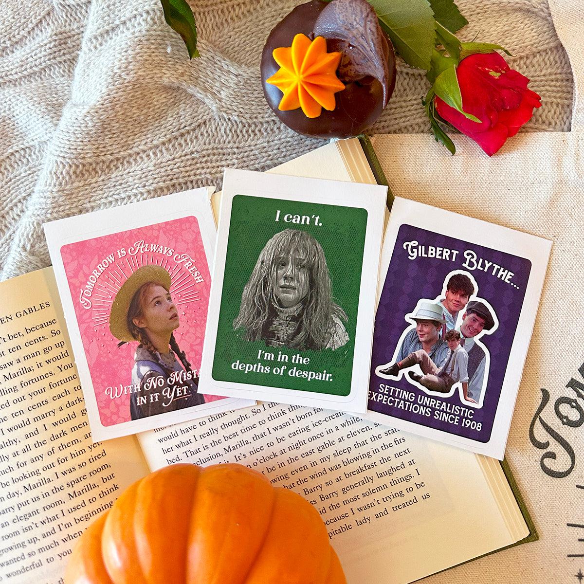 Gilbert Blythe Unrealistic Expectations- Anne of Green Gables Vinyl Sticker