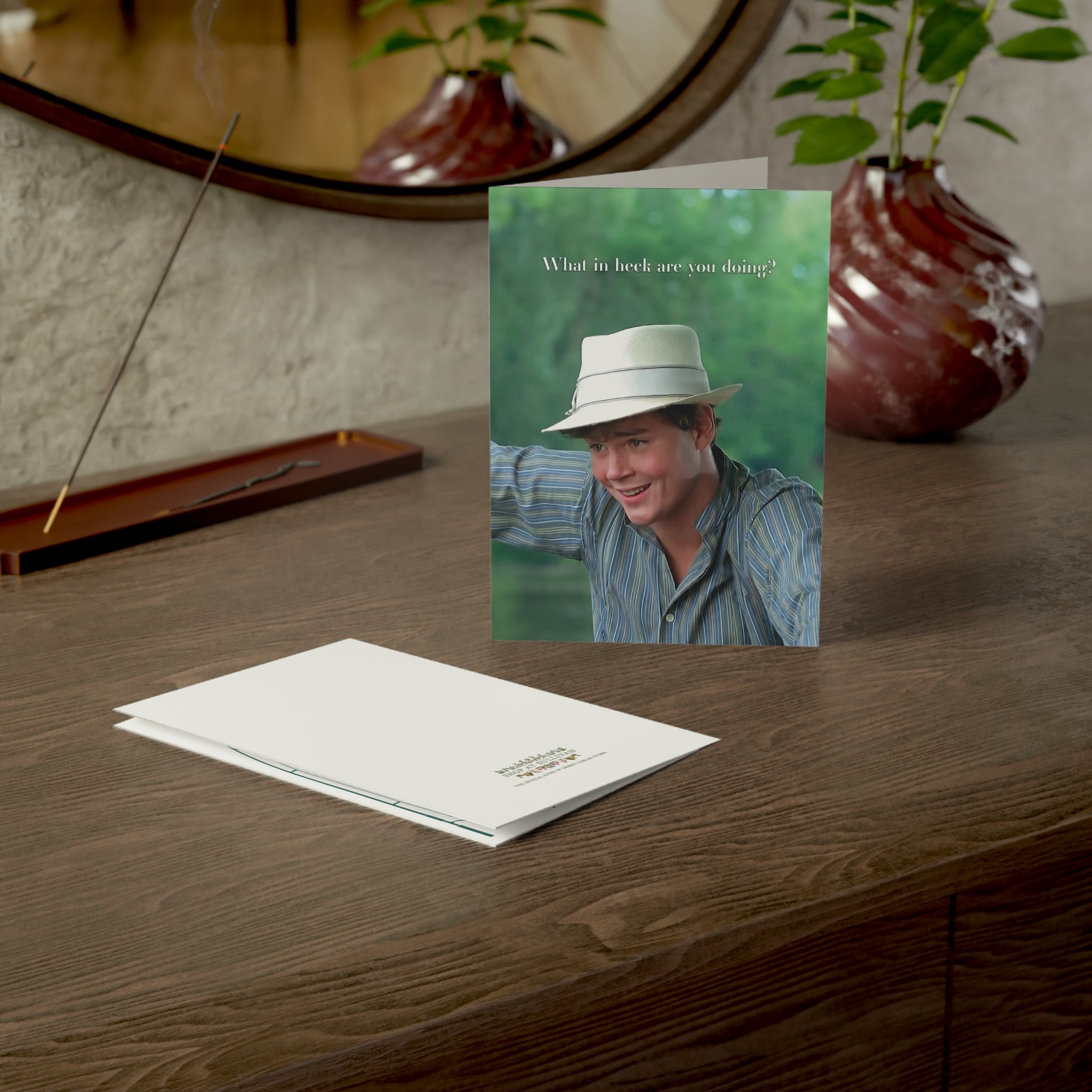 Fishing for Lake Trout Birthday Card