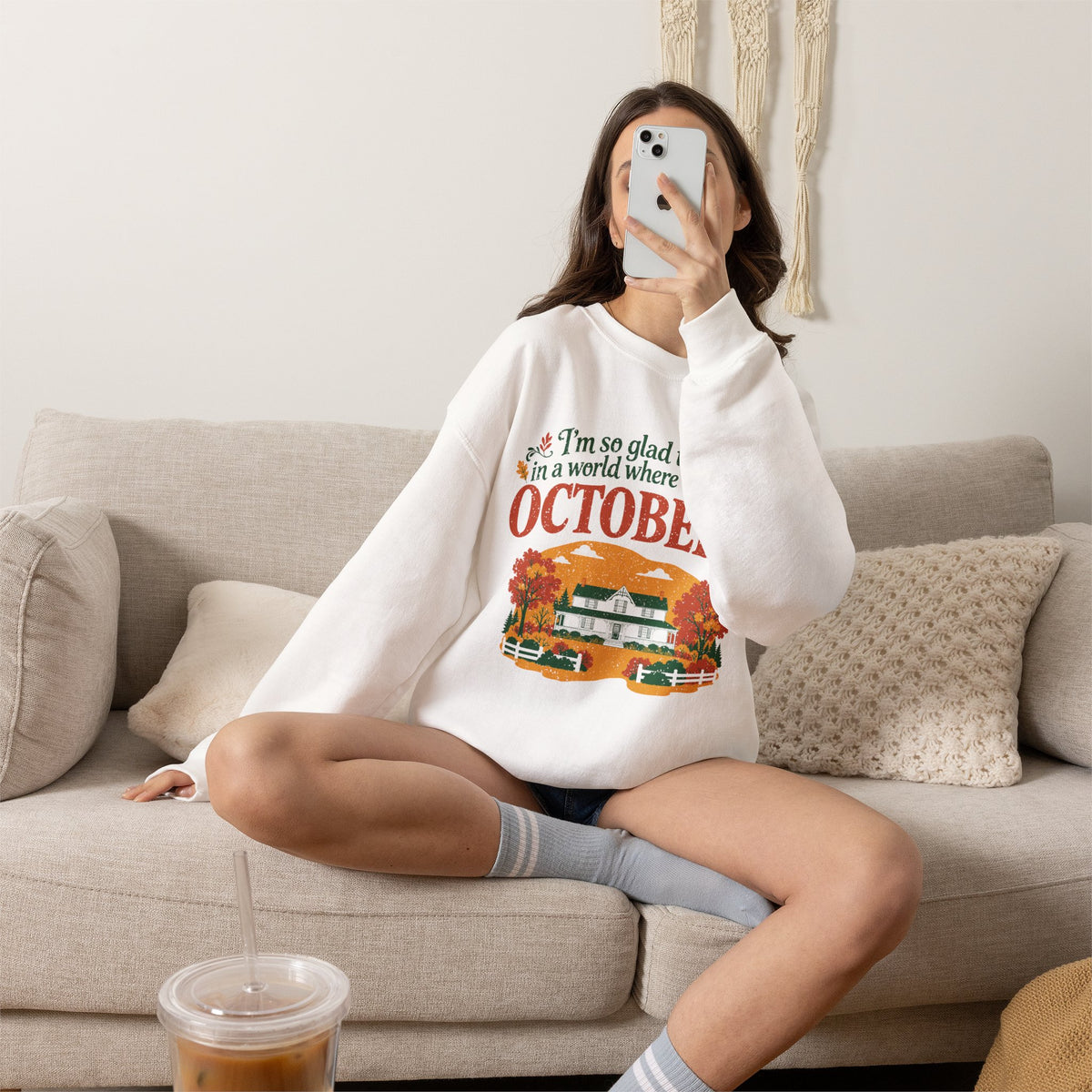 Vintage October Green Gables Sweatshirt