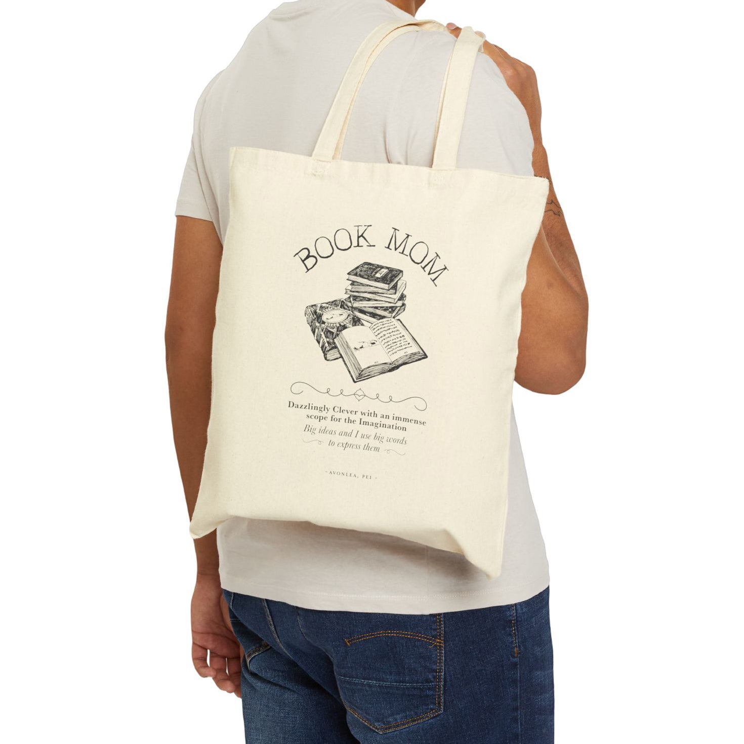 Anne of Green Gables Book Mom Tote Bag