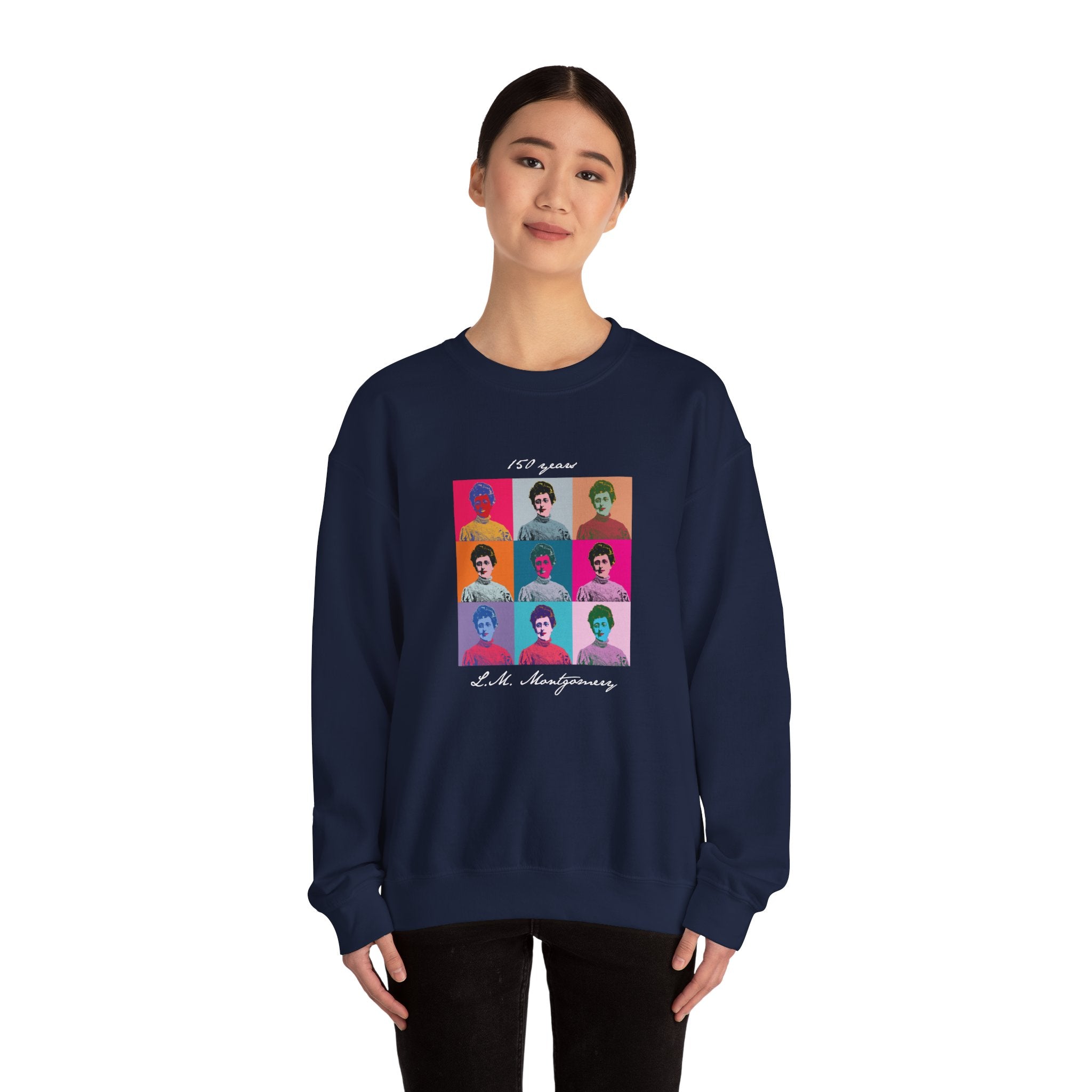 L.M. Montgomery 150 Years Pop Art Sweatshirt