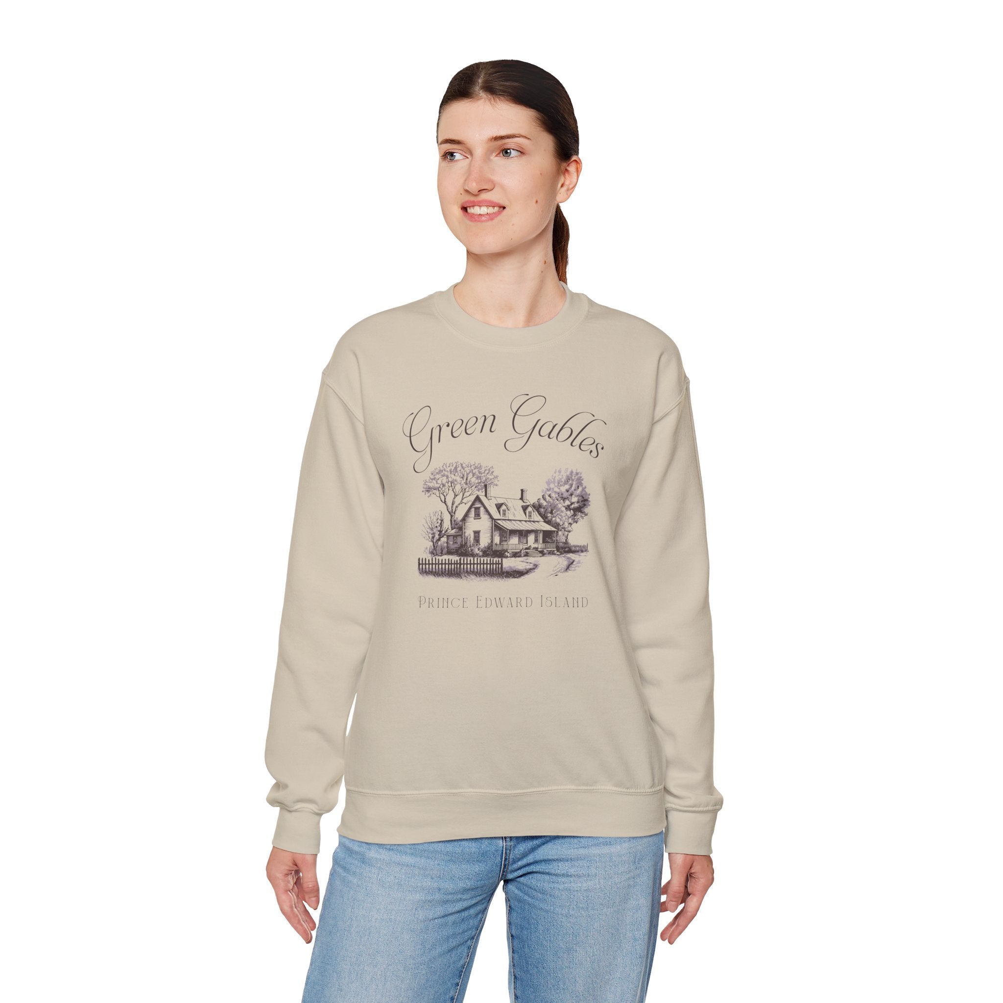 Vintage Green Gables Illustration Exclusive Sweatshirt