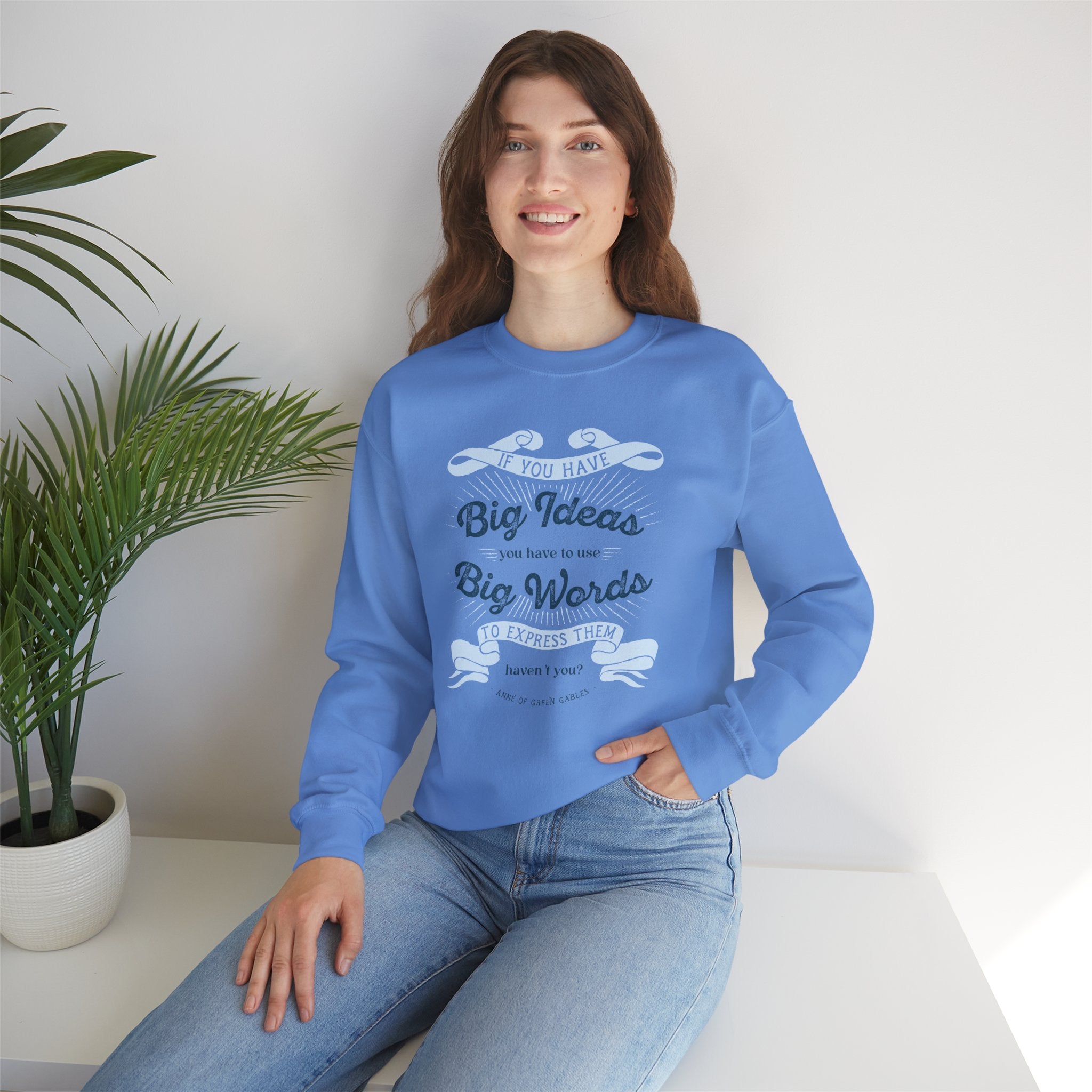 Big Ideas Big Words Graphic Sweatshirt