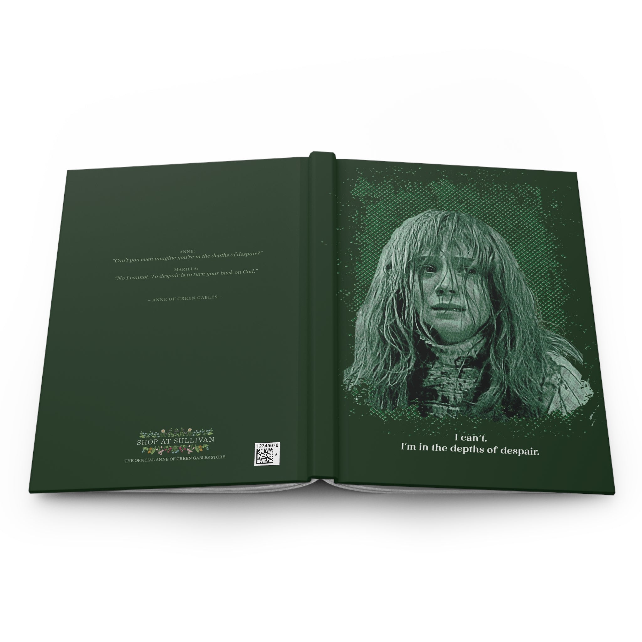 Depths of Despair Hardcover Journal