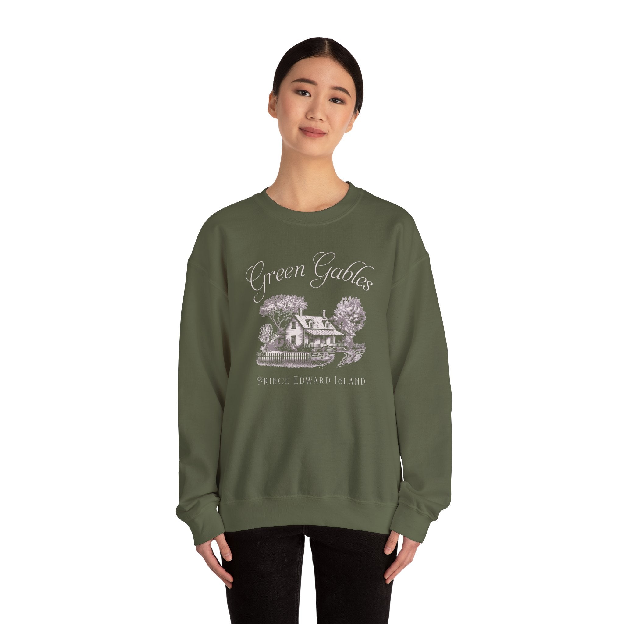 Vintage Green Gables Illustration Exclusive Sweatshirt