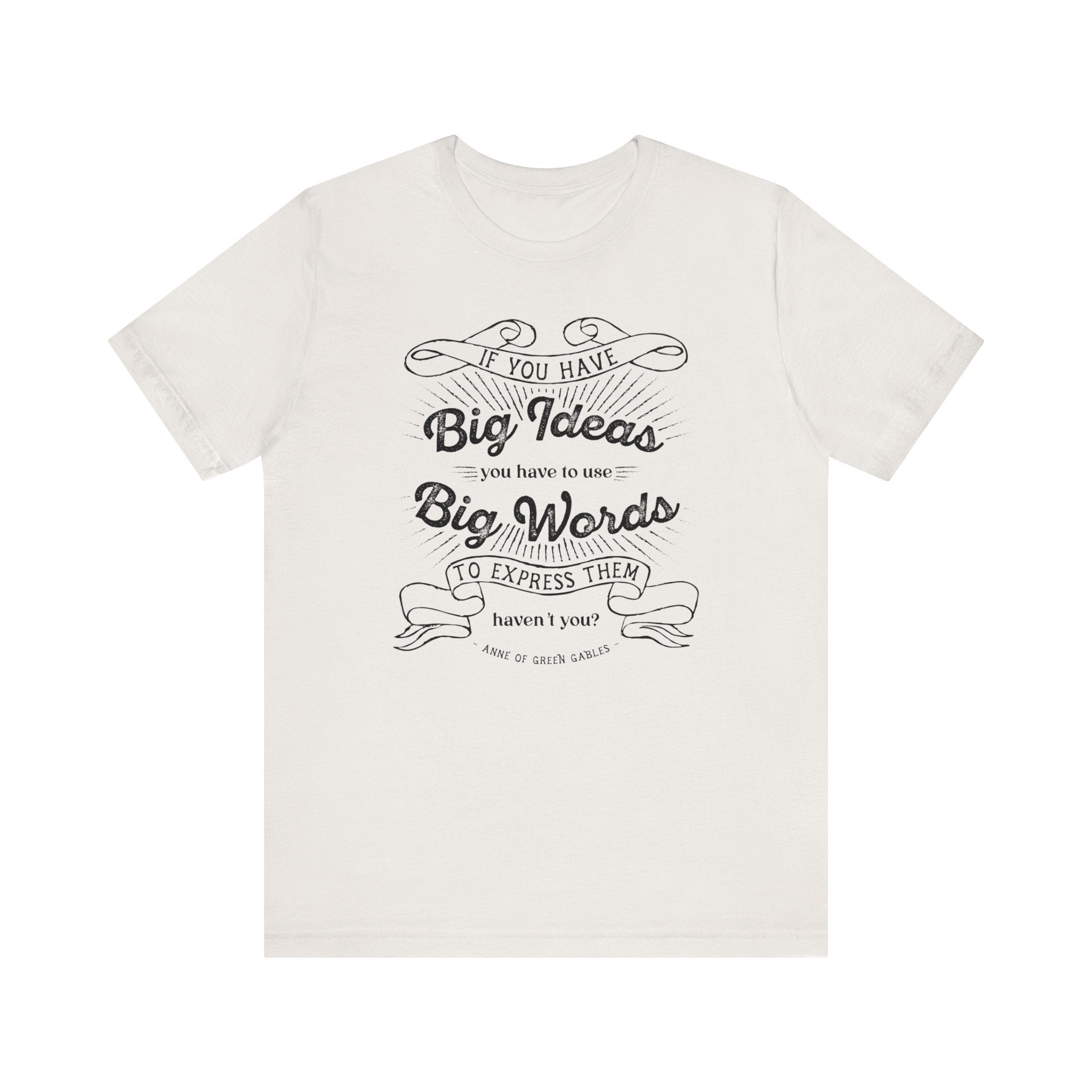 Big Ideas Big Words Graphic T-Shirt