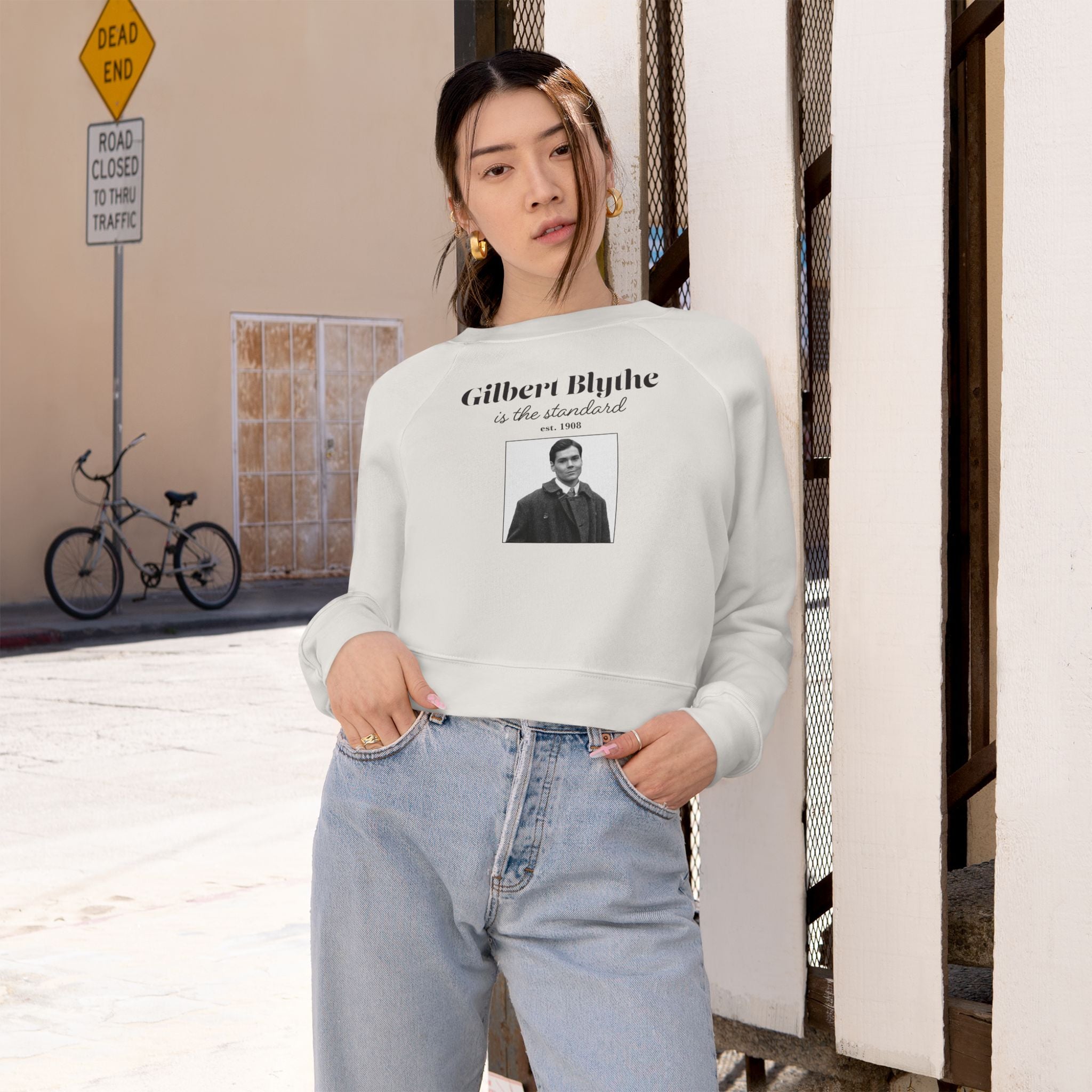 Gilbert Blythe is the Standard Cropped Sweatshirt