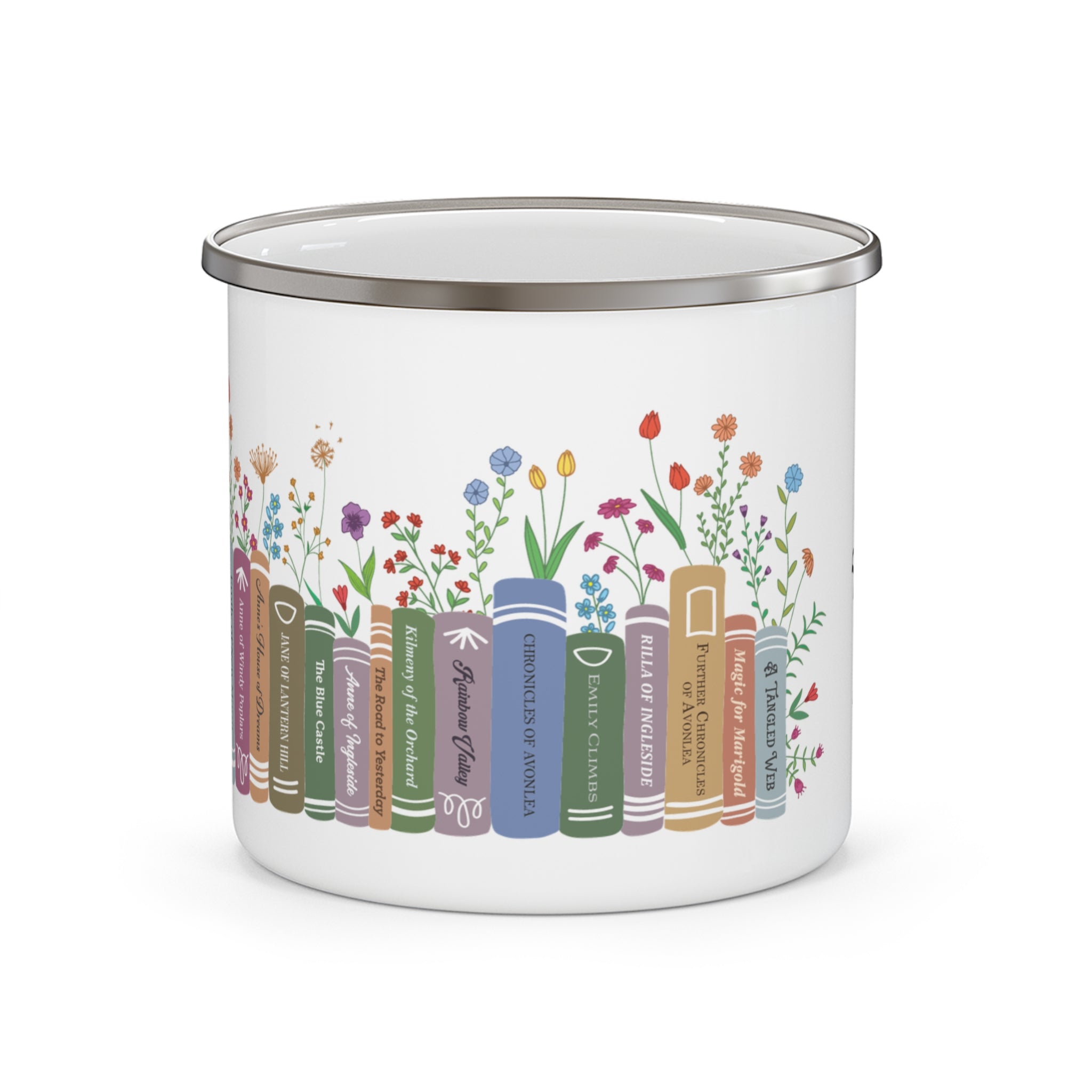 Book Drunkard Book Club Enamel Mug