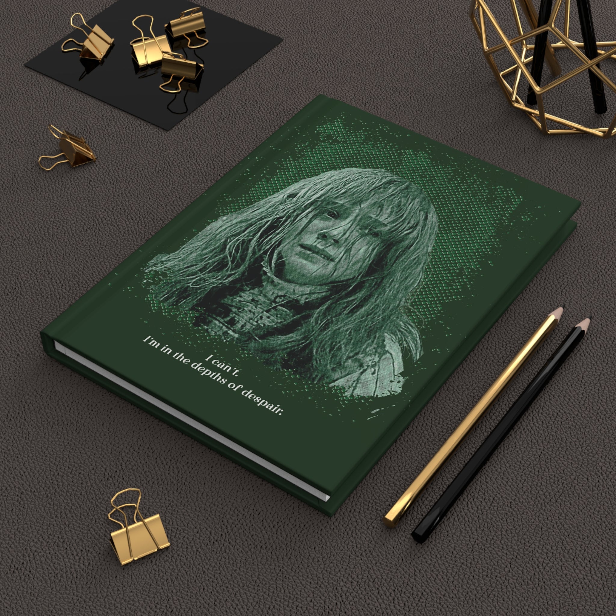 Depths of Despair Hardcover Journal