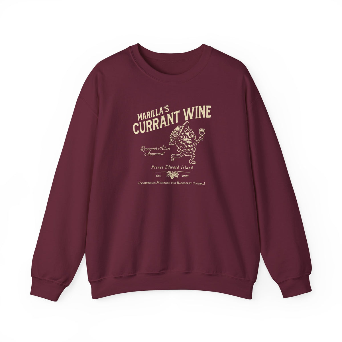 Marilla's Currant Wine Sweatshirt