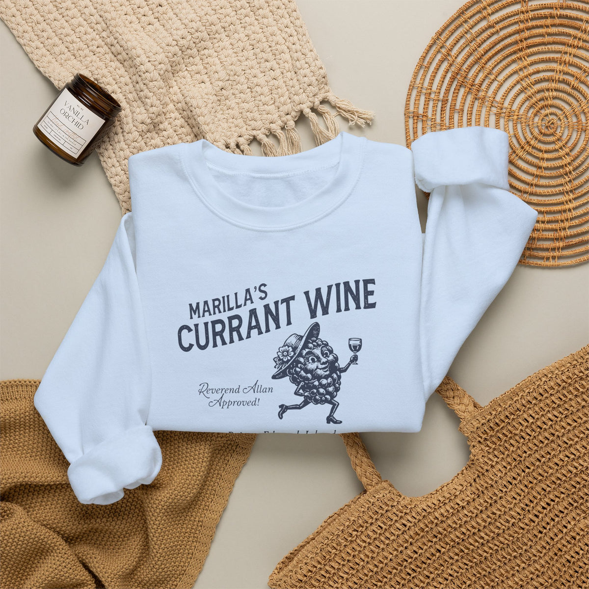 Marilla's Currant Wine Sweatshirt
