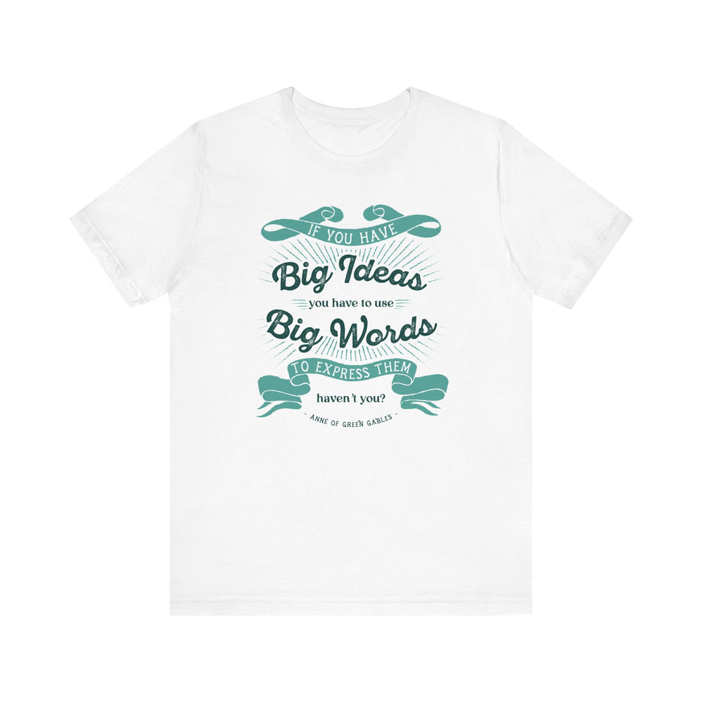 Big Ideas Big Words Graphic T-Shirt