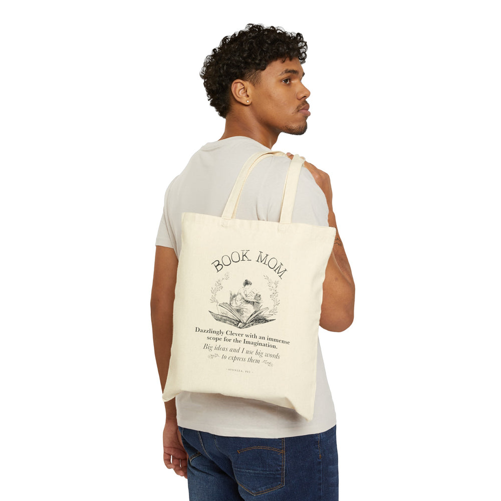 Book Mom Edwardian Reader Tote Bag