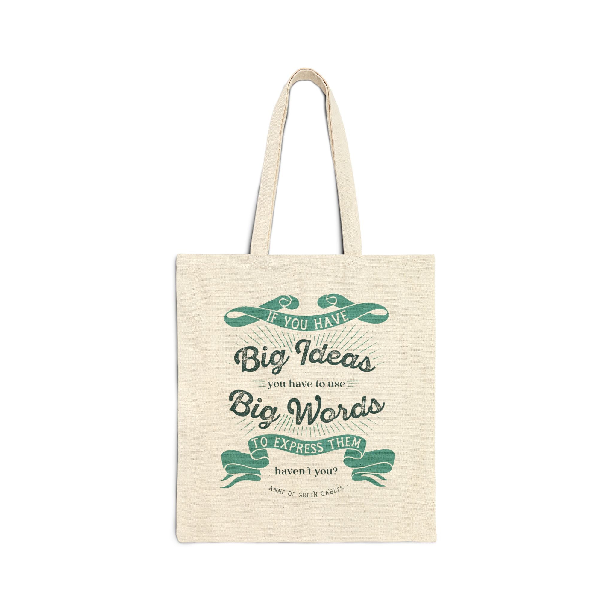 Big Ideas Big Words Tote Bag