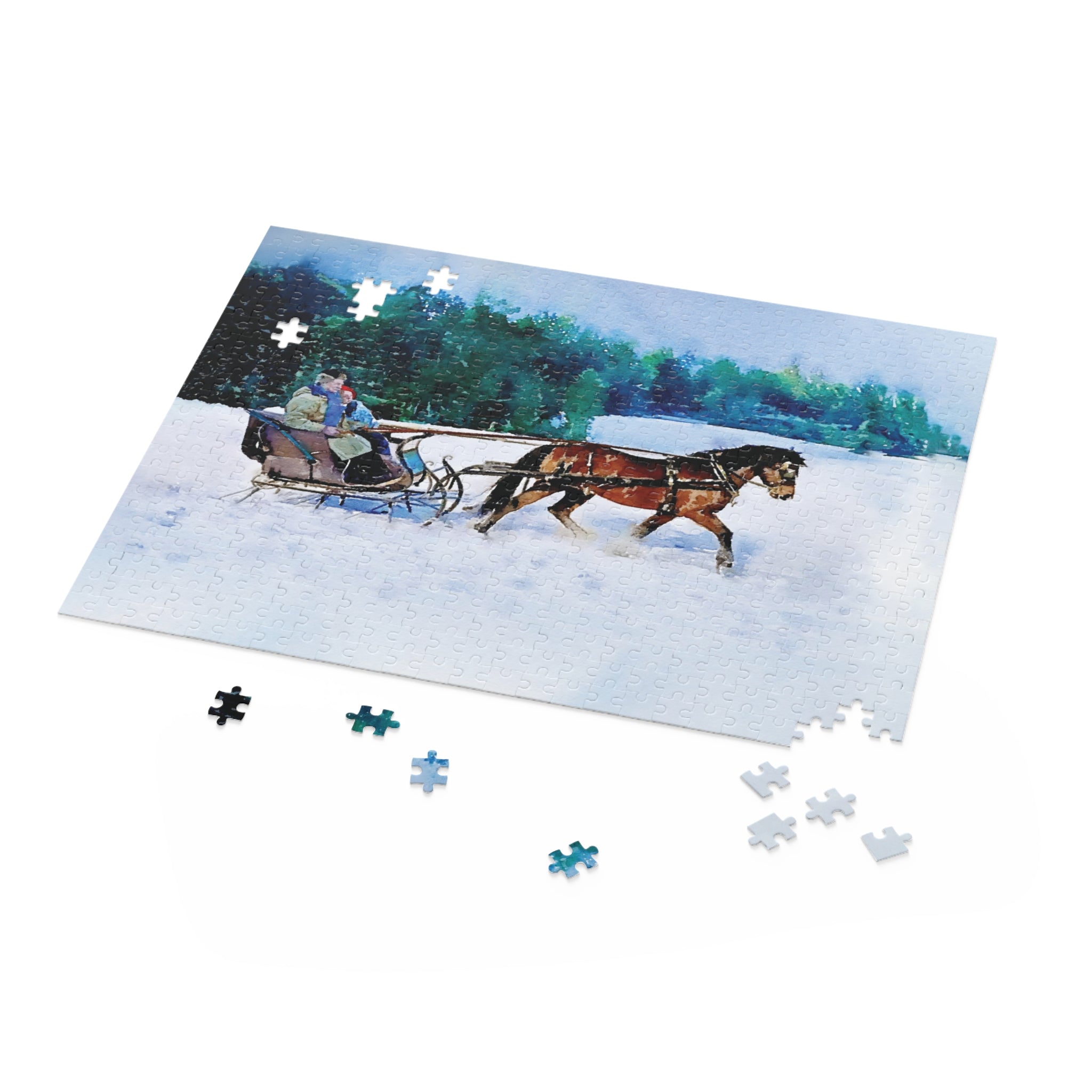 Anne of Green Gables "Morning Sleigh Ride" Puzzle