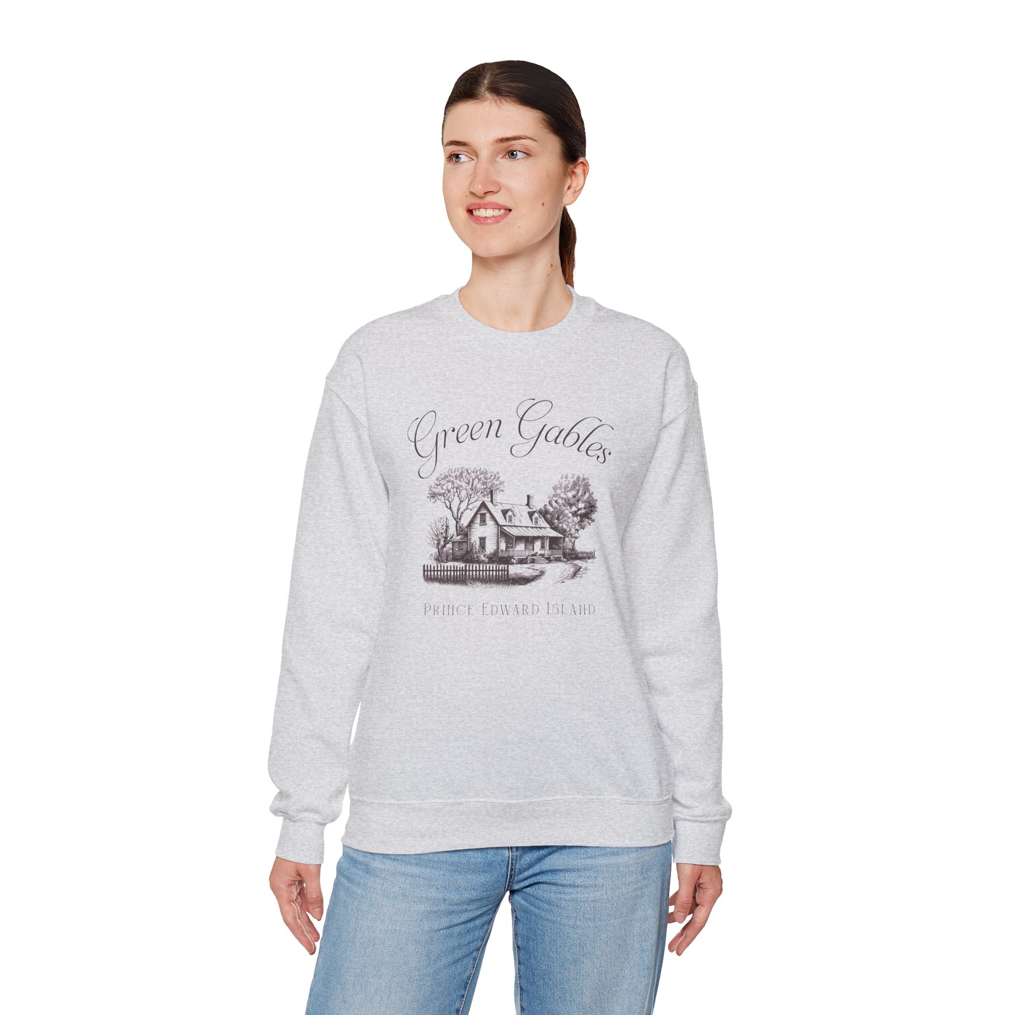 Vintage Green Gables Illustration Exclusive Sweatshirt