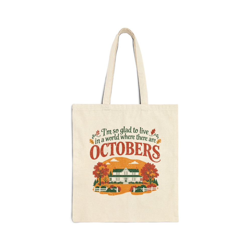 Vintage October Green Gables Tote Bag
