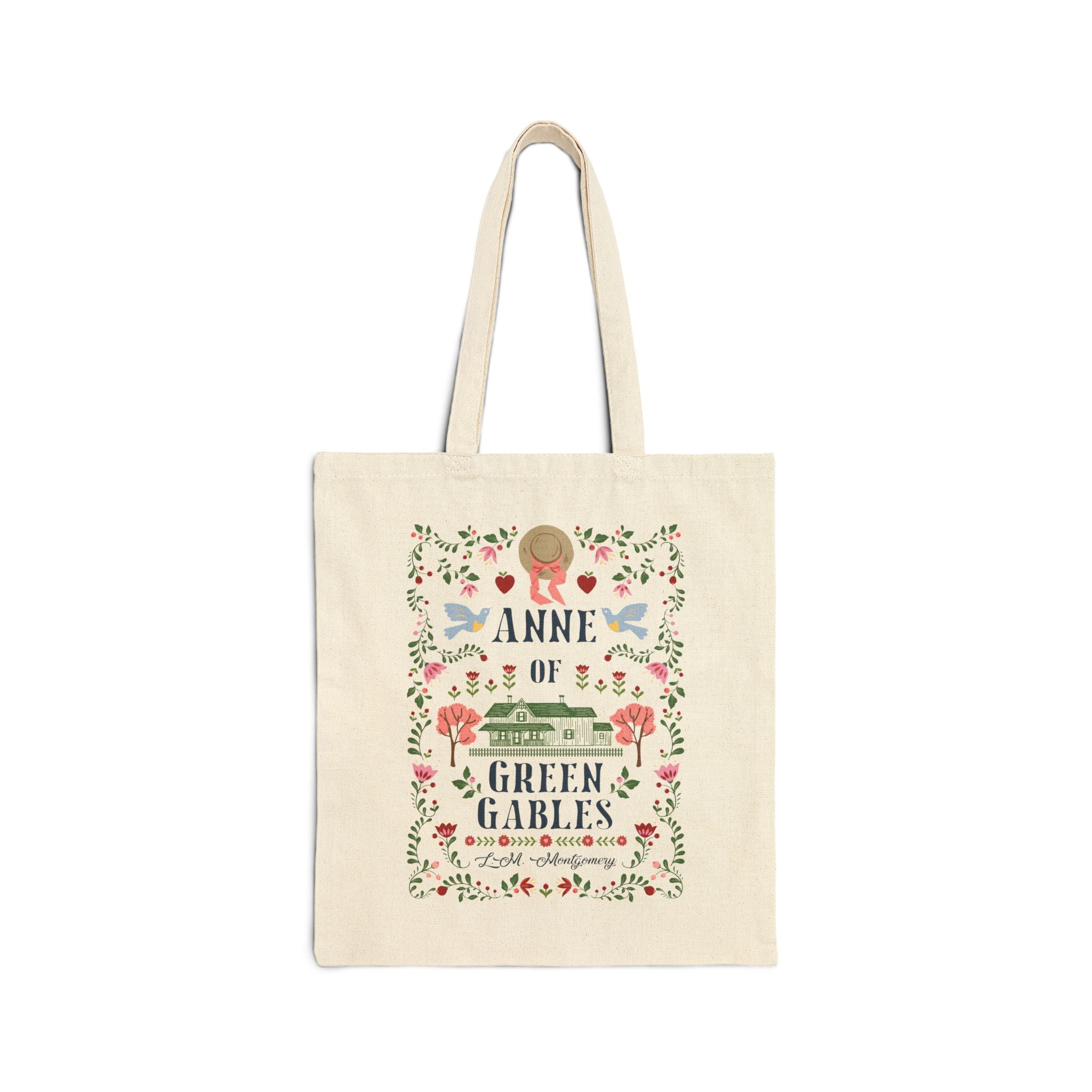 Anne of Green Gables Folk Art Tote Bag