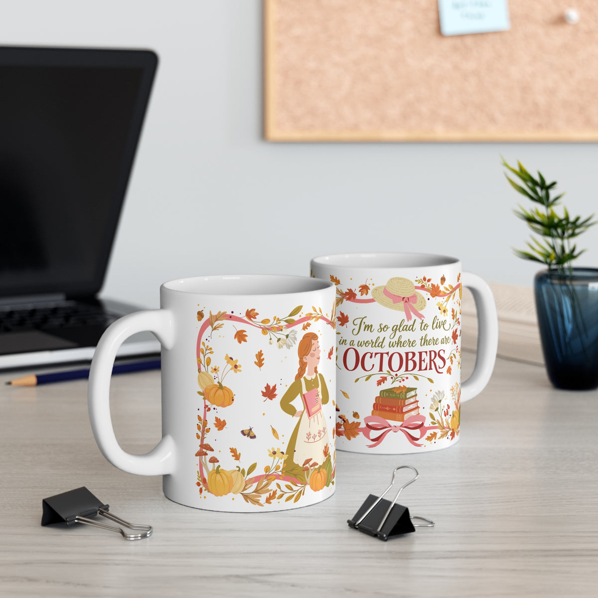 Anne of Green Gables Illustrated October Mug