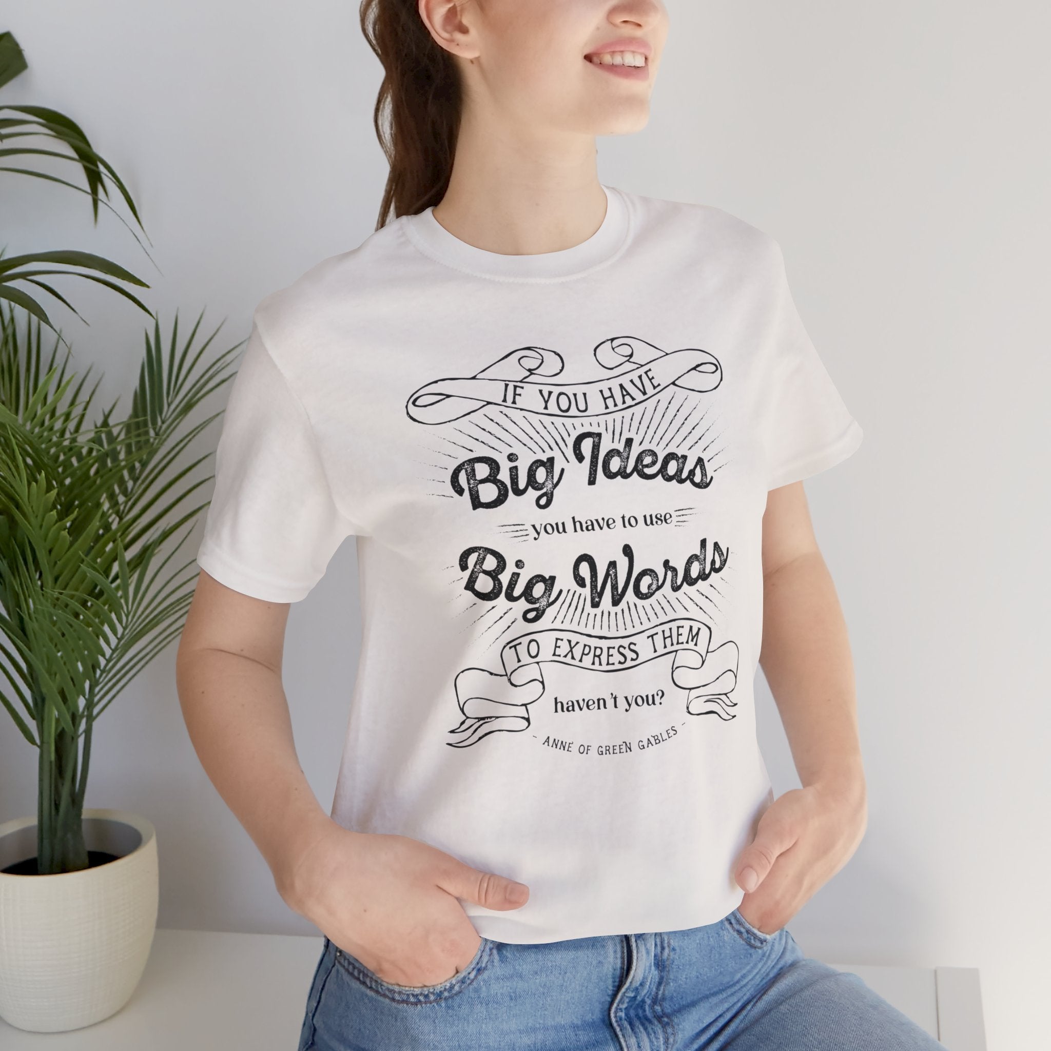 Big Ideas Big Words Graphic T-Shirt