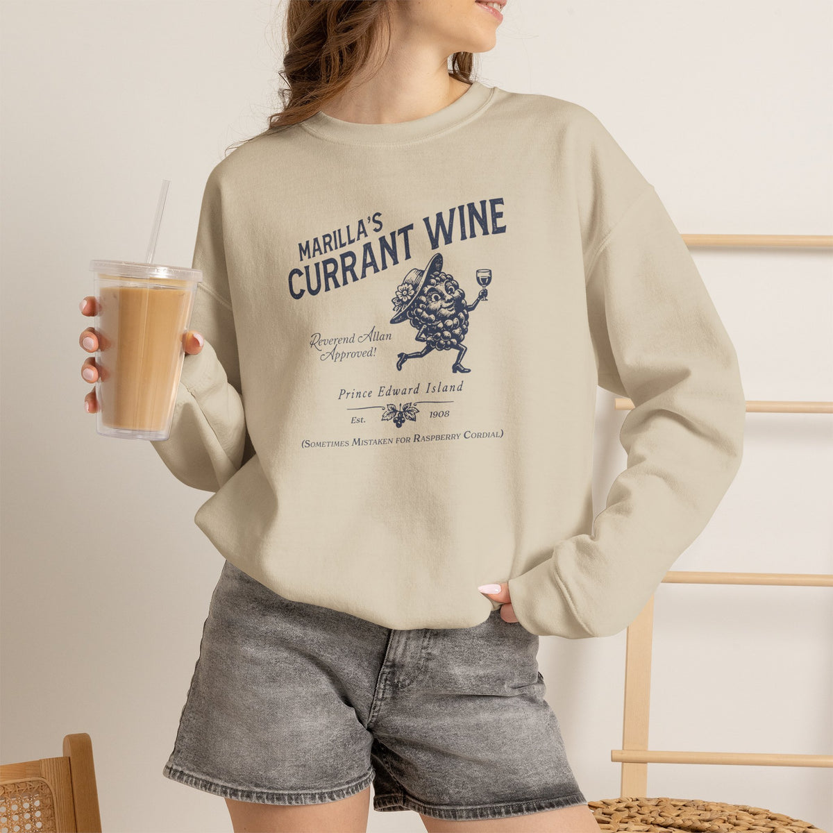 Marilla's Currant Wine Sweatshirt