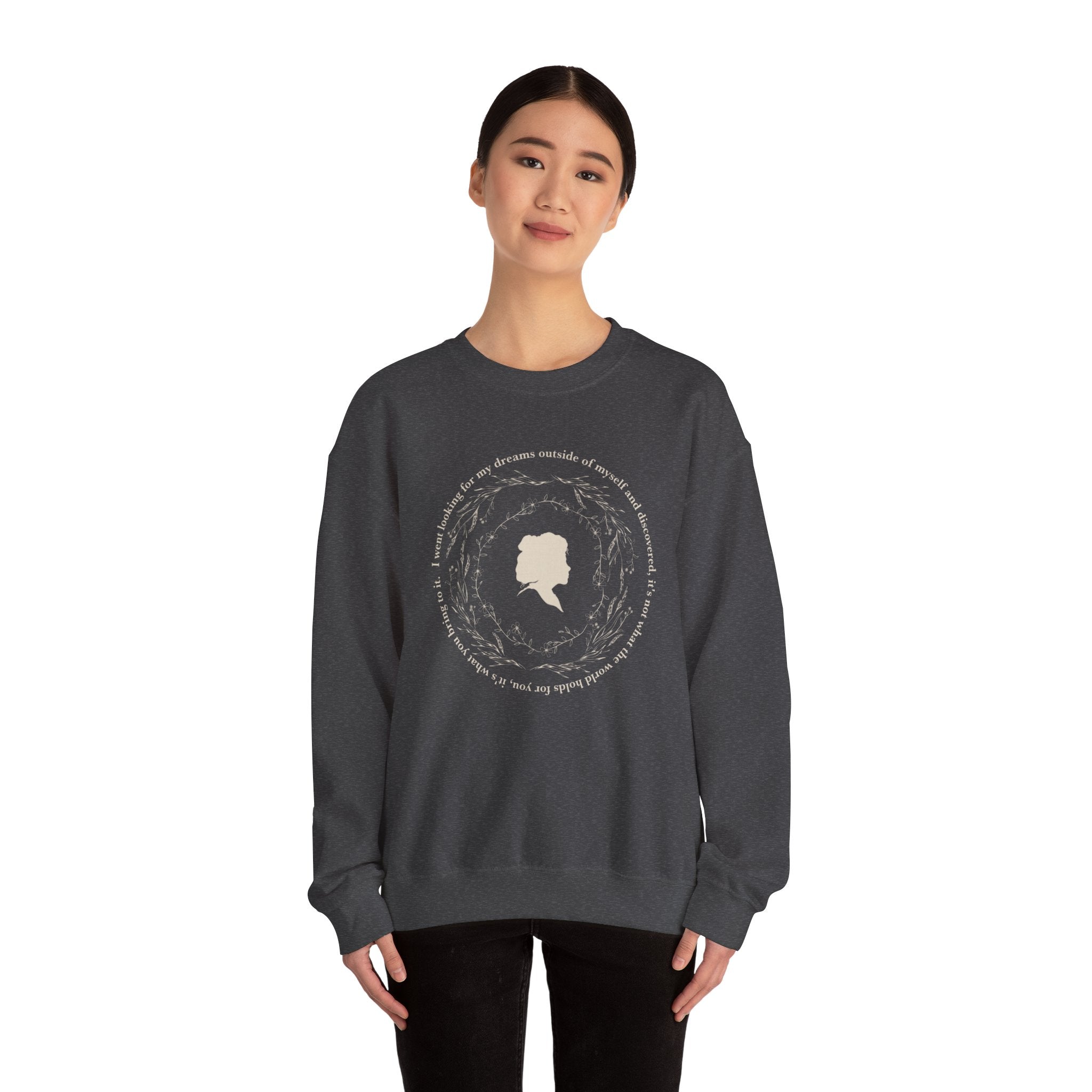 "What The World Holds" Crew Neck Sweatshirt